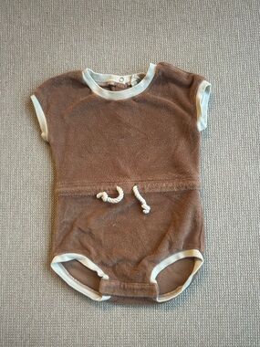 Quincy Mae Terry Baby Romper
